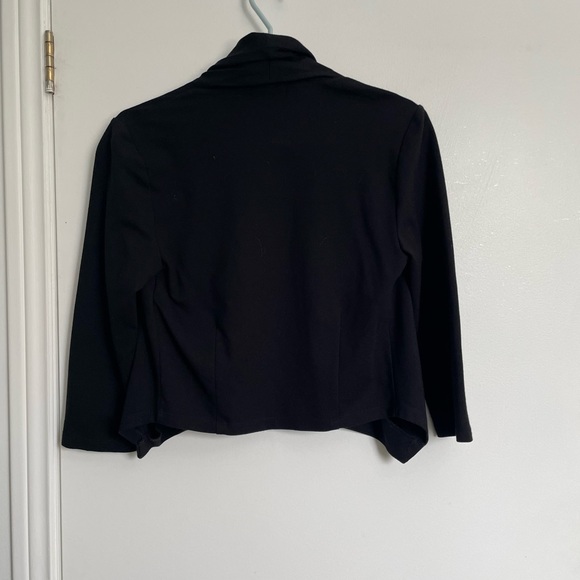 Ellipse jersey knit bomber style blazer - Picture 2 of 2